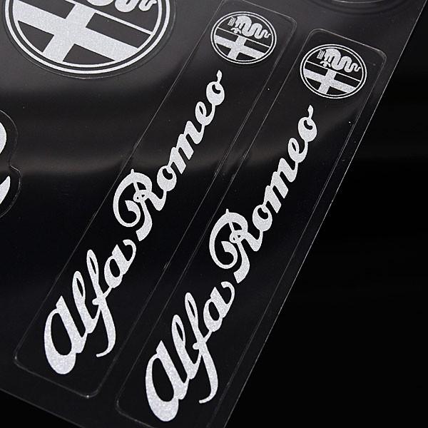 アルファロメオ（ALFA ROMEO） アルファロメオステッカーセット