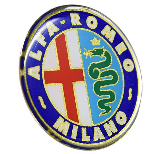 アルファロメオ（ALFA ROMEO） Milano 3Dエンブレムステッカー/48mm