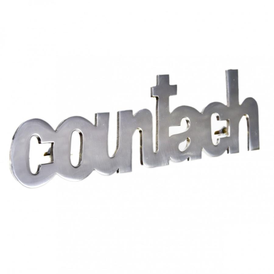 ランボルギーニ 車名ロゴエンブレム Countach 45 イタリア自動車雑貨店ショッピング 通販 Yahoo ショッピング