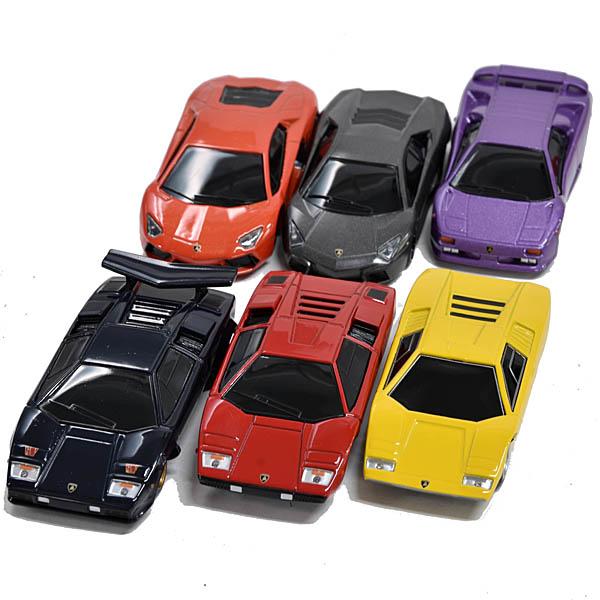 1/50 ランボルギーニ サントリーコーヒーボス ダイキャスト製プルバックカー6種セット　4698 | Lamborghini