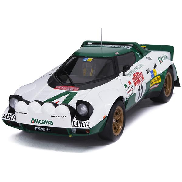 ランチア 1/18 Stratos 1975サンレモラリー 優勝車#11ミニチュアモデル 