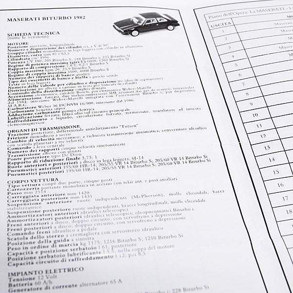 Maserati（マセラティ） Collection N.17 BITURBO 1982年ミニチュア