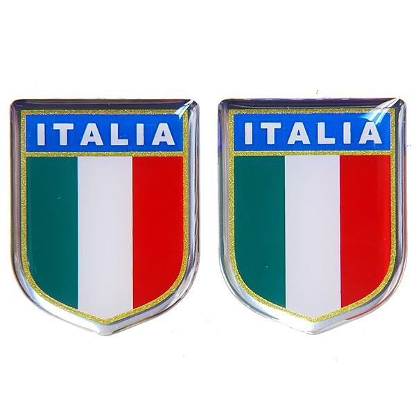 イタリア国旗盾型3Dステッカー Type 最大40%OFFクーポン E 福袋