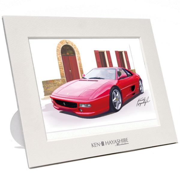 Ferrari（フェラーリ） F355 berlinetta イラストレーション by 林部