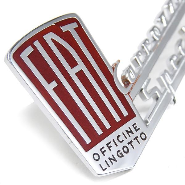 フィアット OFFICINE LINGOTTO Carrozzerie Speciali エンブレム　8774