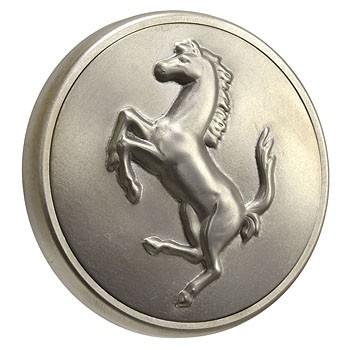 Ferrari フェラーリ純正ホイールセンターキャップセット (チタン製 