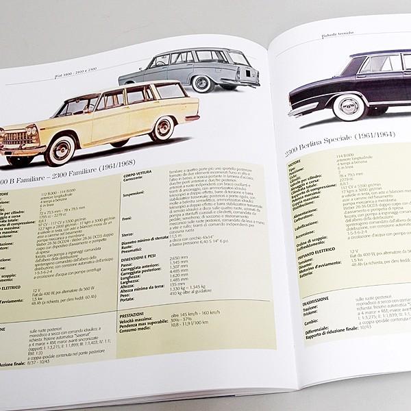 希少 洋書 Alle FIAT Automobile 1899-1986 FIAT（フィアット） 1800 2100 E2300 LE VETTURE CHE HANNO FATTO LA