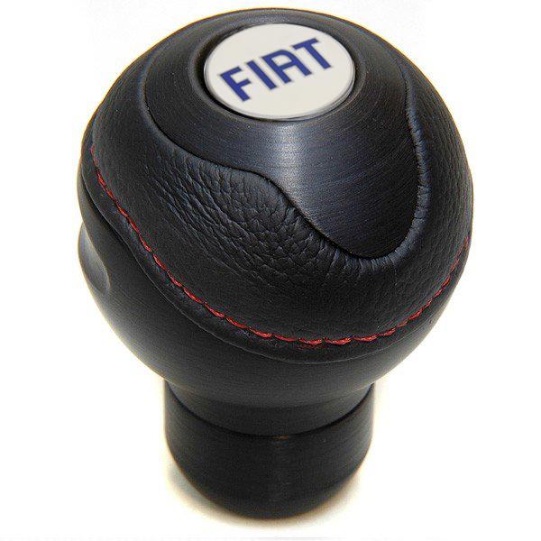 FIAT BLACK社製アルミ&レザーシフトノブ -TUNE IT BLACK FIAT BLACK社製アルミ&レザーシフトノブ -TUNE IT BLACK