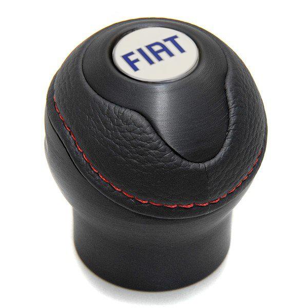 FIAT（フィアット） BLACK社製アルミ&レザーシフトノブ -TUNE IT BLACK