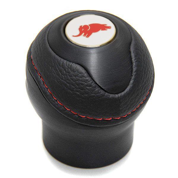 ランチア BLACK社製アルミ&レザーシフトノブ -TUNE IT BLACK (リバース