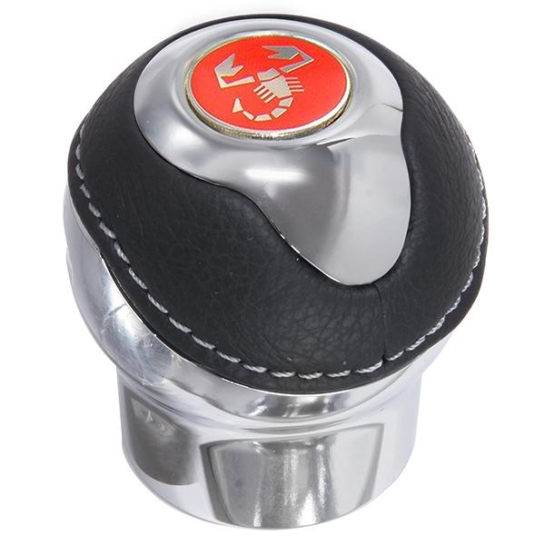 BLACK社製アルミ&レザーシフトノブ ・フィアット500 FIAT BLACK社製アルミ&レザーシフトノブ -TUNE IT BLACK