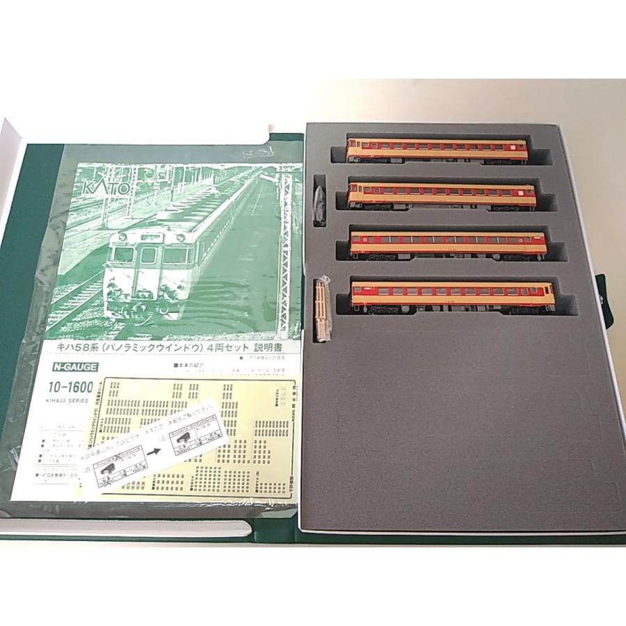 KATO 10-1600 キハ58系 パノラミックウインドウ 4両セット カトー N 
