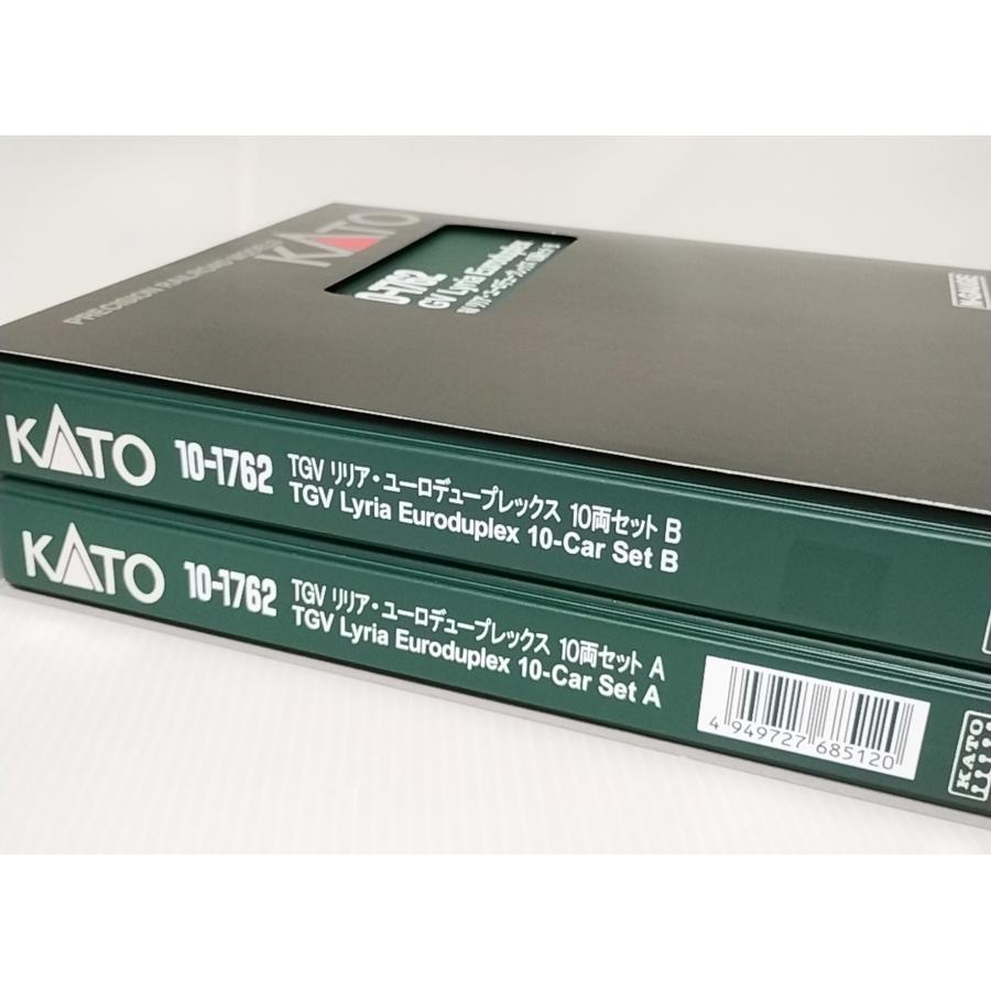 【新品未開封】KATO 10-1762 TGV Lyria Euroduplex KATO 10-1762 TGV Lyria Euroduplex 10 Car Set N Scale Gauge