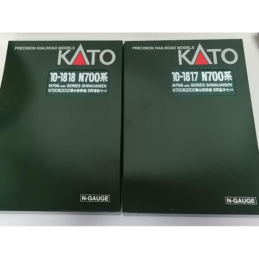 KATO 10-1817  N700系2000番台新幹線　8両基本セット+ 10-1818 8両増結セット カトー Ｎゲージ｜itchifuji124｜05