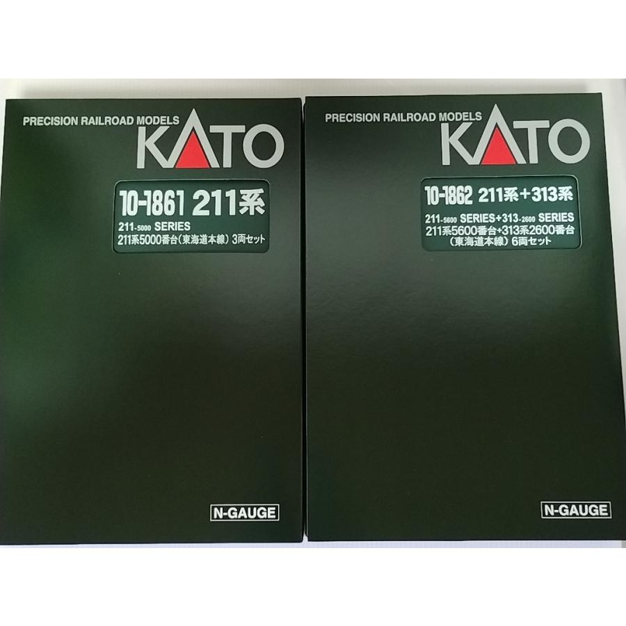 カトー（KATO） KATO 10-1861 211系5000番台(東海道本線)3両セット+ 10