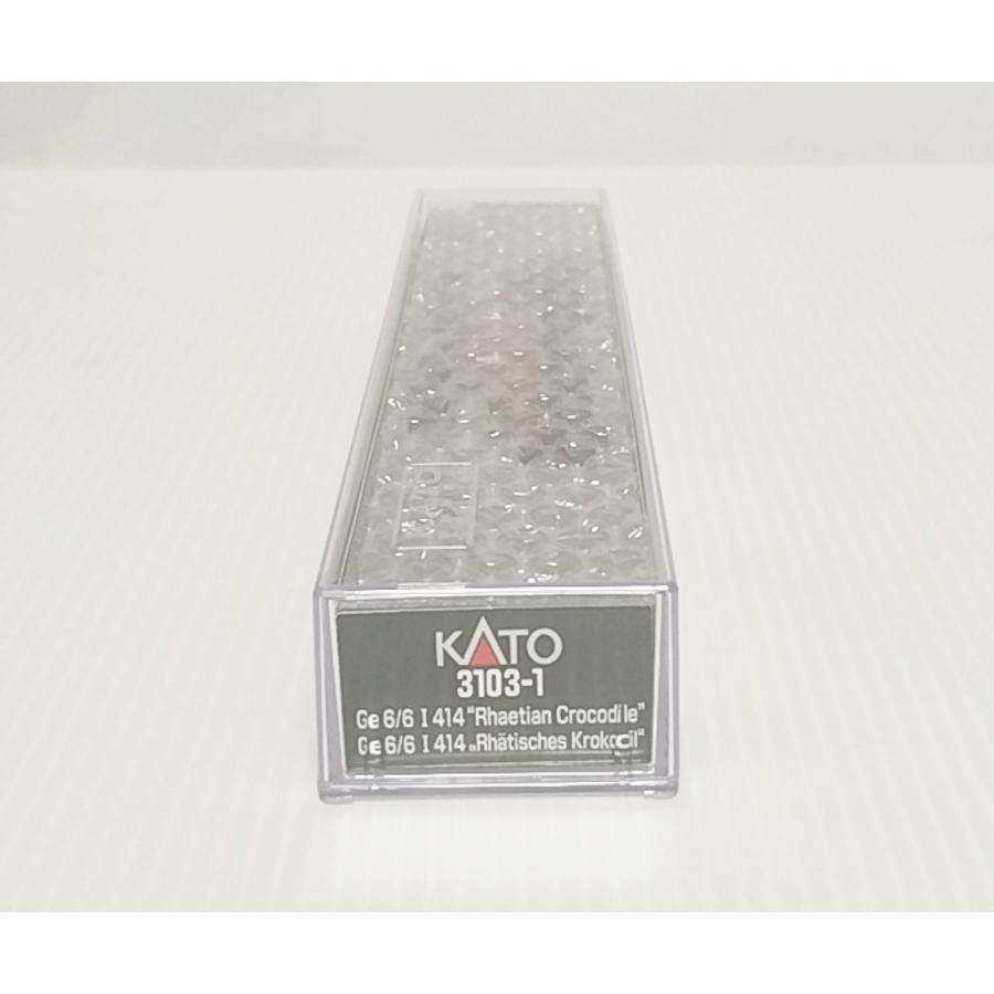 KATO 3103-1 アルプスの凸形機関車Ge6/6-I 〈レーティッシュ