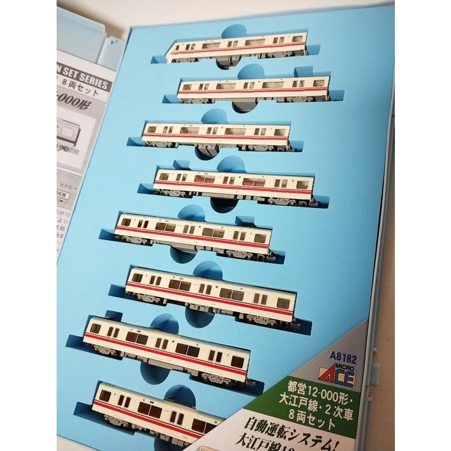 マイクロエース A8182 都営12-000形 ・ 大江戸線・2次車 8両セット