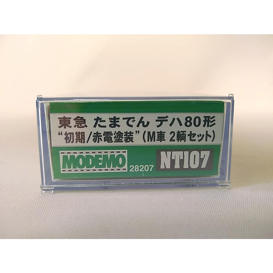 MODEMO   NT107 東急たまでん デハ80形 初期/赤電塗装 （M車 2両セット）モデモ Nゲージ｜itchifuji124｜02