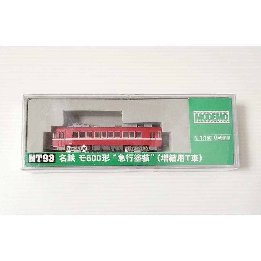 MODEMO NT93 名鉄 モ600形 急行塗装 増結用T車 モデモ Nゲージ