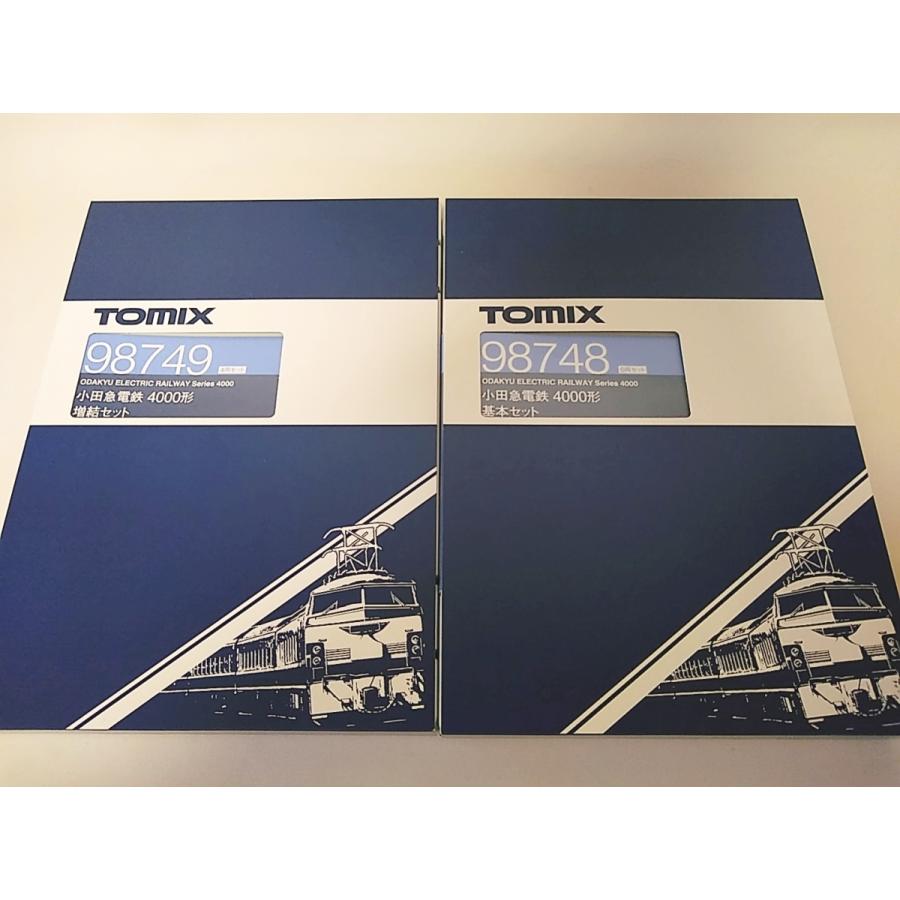 TOMIX 98748 小田急電鉄 4000形基本セット+ 98749 増結セット 