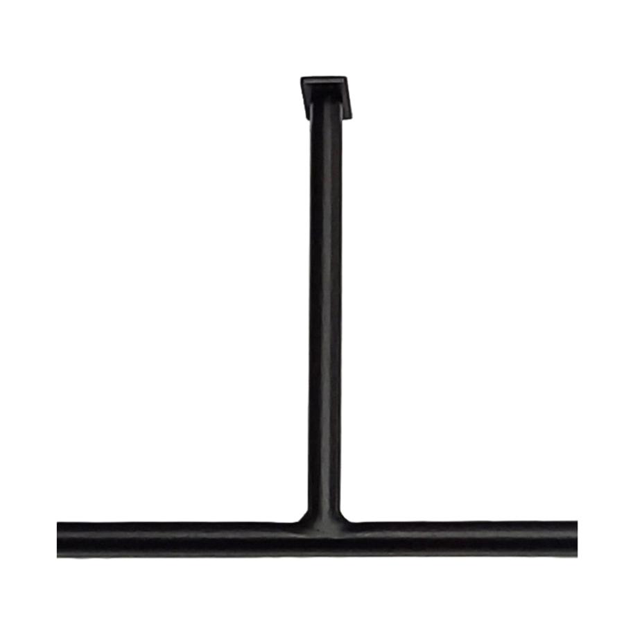 HP3-E1820】アイアンバー 182cm E型 ハンガーパイプ 3点支持 室内