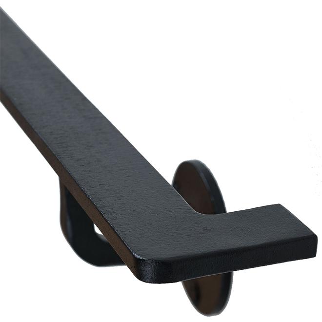 アイアン 手すり ドアハンドル　90cm 楽天市場】90cm アイアン 手すり 玄関 横付 白 90センチ 階段