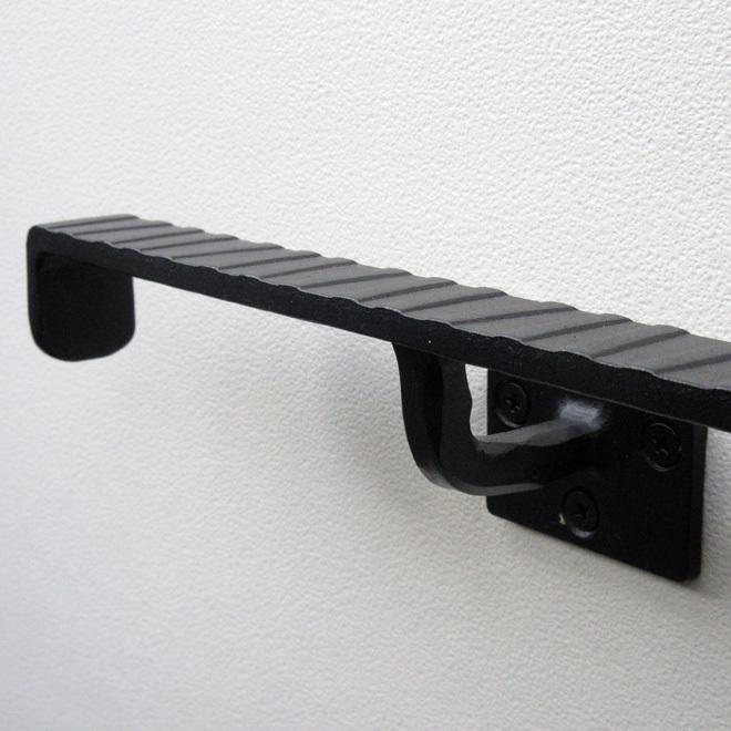 手すり アイアン 横型 黒 90cm 90センチ ハンドレール ロートアイアン
