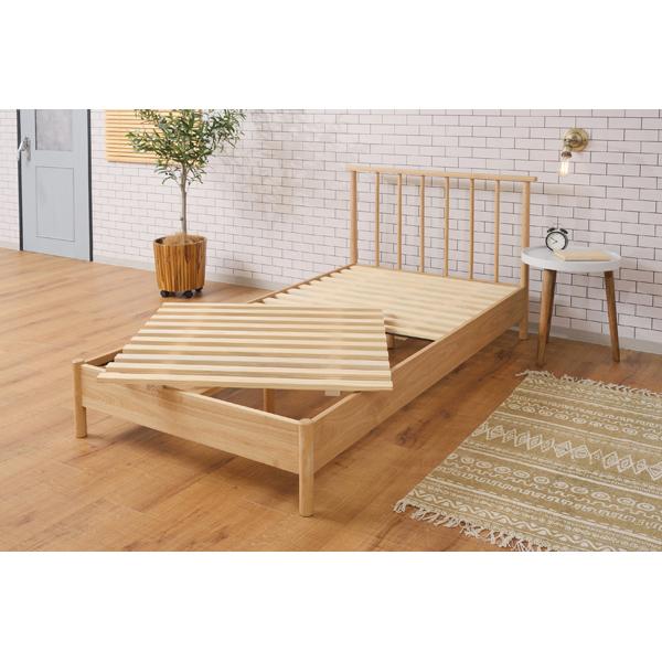 東谷 シングルベッド B-31 ベッドフレーム ウッドスポーク ベッド