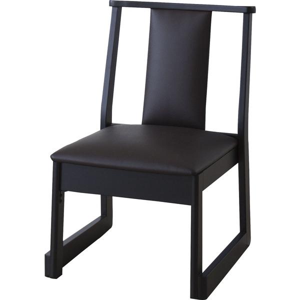 チェア BC-235  クッション付き 天然木 木製 お寺 寺院 市民会館 商業施設 法事 法要 和室 背もたれ 座敷 和洋 イス 椅子 畳 たたみ | 東谷 | 01