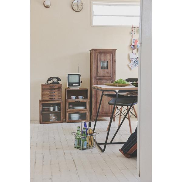 ドキュメントチェスト 5D CCR-106 収納家具 収納ボックス BOX 木 wood ウッド レトロ 和風 5段 小物入れ | 東谷 | 01