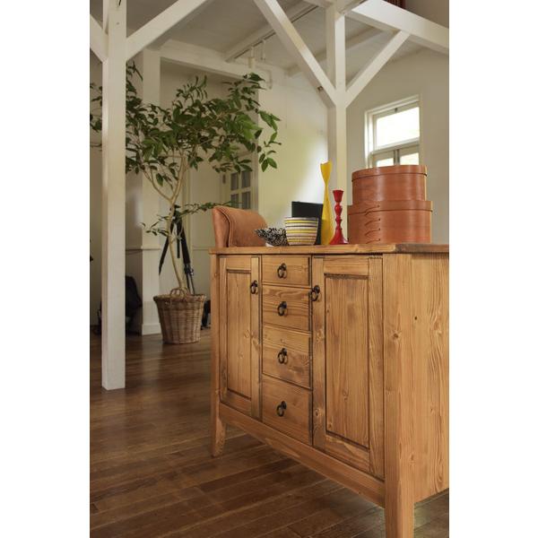 サイドボード CFS-514 チェスト 木製リビングチェスト 収納 電話台 FAX台 キャビネット ナチュラル インテリア カントリー | 東谷 | 10