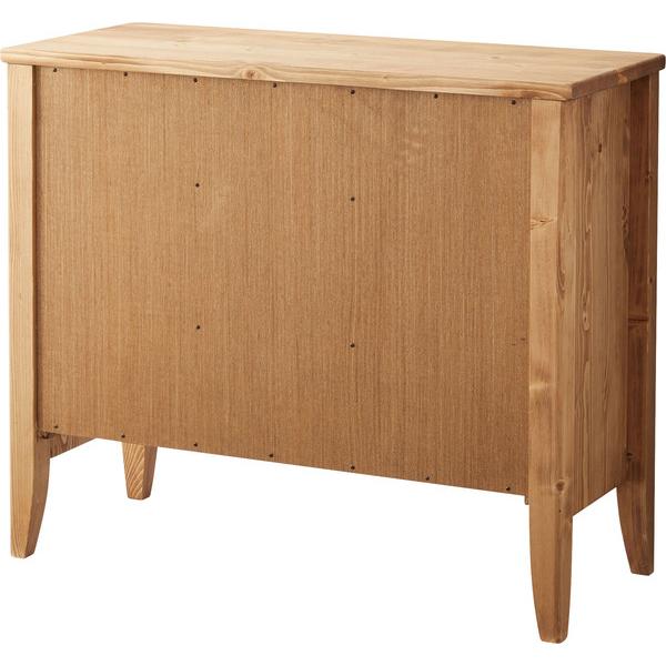 サイドボード CFS-514 チェスト 木製リビングチェスト 収納 電話台 FAX台 キャビネット ナチュラル インテリア カントリー | 東谷 | 03