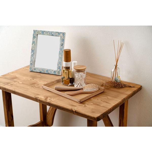 デスク CFS-517 机 オフィスワーク デスクワーク 木製 天然木 ナチュラル カントリー | 東谷 | 11