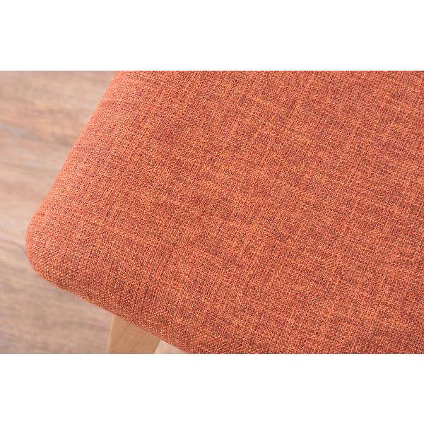 トロペ スツール CL-790 椅子 腰掛け 背もたれなし 木製 天然木 アッシュ オットマン 高さ42cm ファブリック ソフトレザー ワイド 北欧 店舗 カフェ ホテル | 東谷 | 19