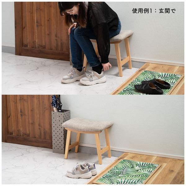 トロペ スツール CL-790 椅子 腰掛け 背もたれなし 木製 天然木 アッシュ オットマン 高さ42cm ファブリック ソフトレザー ワイド 北欧 店舗 カフェ ホテル | 東谷 | 12