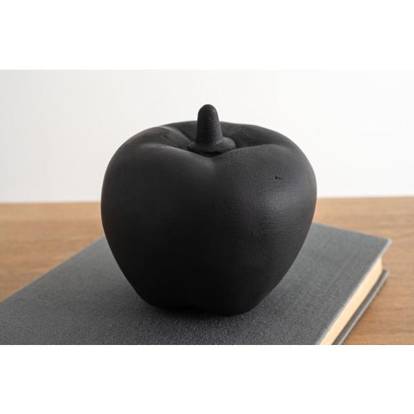 フルーツオブジェ CLY-41 オブジェ リンゴ 小物 置物 インテリア雑貨 玄関 果物 陶器 マット仕上げ アート おしゃれ コンパクト リビング | 東谷 | 09