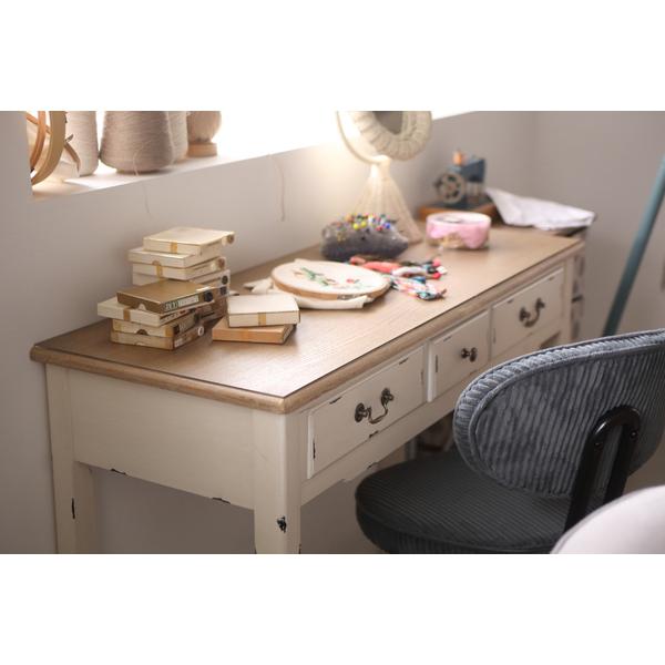 コンソール COL-016 オフィスワーク デスクワーク 机 木製 天然木 ナチュラル 引出し付き フリーデスク | 東谷 | 04