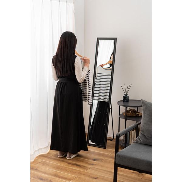 スタンドミラー CUT-201  鏡 ミラー 壁掛けミラー ウォールミラー 全身ミラー 姿見 全身鏡 飛散防止 省スペース リビング 寝室 玄関 | 東谷 | 11