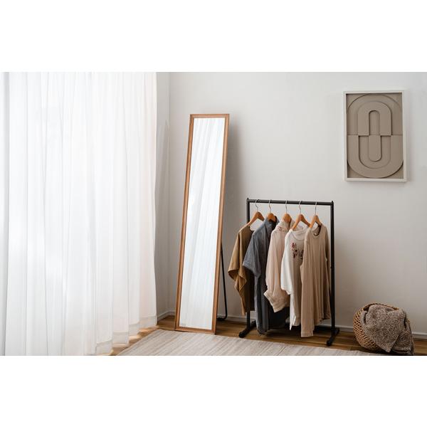 スタンドミラー CUT-201  鏡 ミラー 壁掛けミラー ウォールミラー 全身ミラー 姿見 全身鏡 飛散防止 省スペース リビング 寝室 玄関 | 東谷 | 14