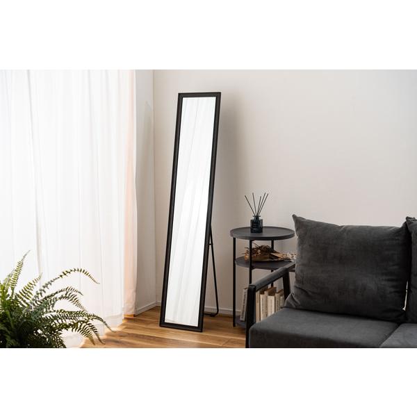 スタンドミラー CUT-201  鏡 ミラー 壁掛けミラー ウォールミラー 全身ミラー 姿見 全身鏡 飛散防止 省スペース リビング 寝室 玄関 | 東谷 | 15