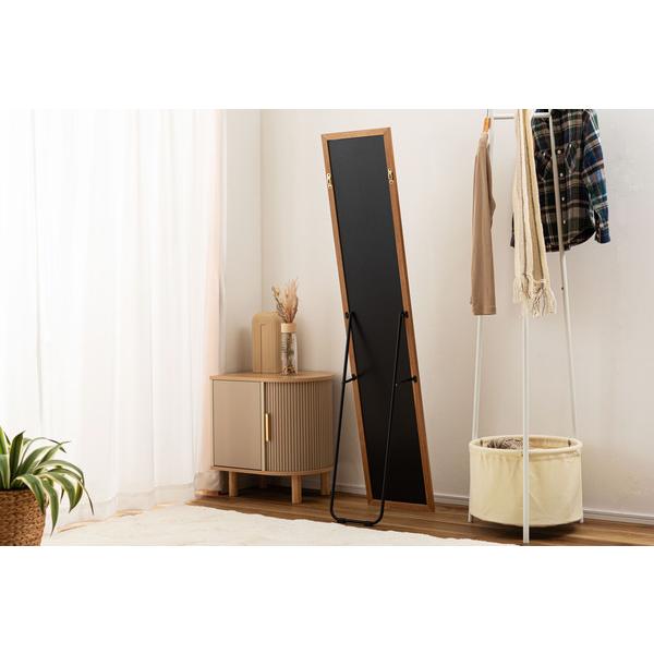 スタンドミラー CUT-201  鏡 ミラー 壁掛けミラー ウォールミラー 全身ミラー 姿見 全身鏡 飛散防止 省スペース リビング 寝室 玄関 | 東谷 | 17