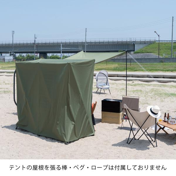 テント DIS-501 ルームテント おこもり プライベート ベッドスペース クローゼット 販売 シンプル インダストリアル | 東谷 | 08