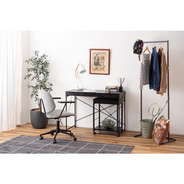 デスクワゴン END-330 サイドチェスト キャスター付きワゴン サイドテーブル 引出し付き ナイトテーブル | 東谷 | 10