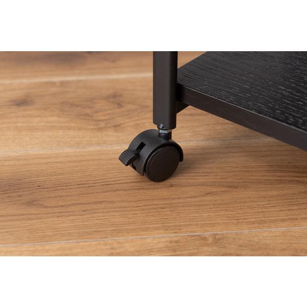 デスクワゴン END-330 サイドチェスト キャスター付きワゴン サイドテーブル 引出し付き ナイトテーブル | 東谷 | 13