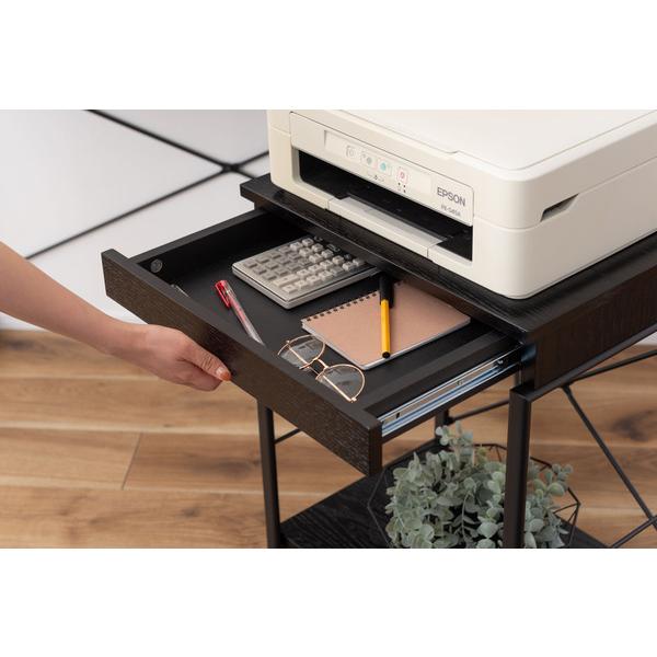 デスクワゴン END-330 サイドチェスト キャスター付きワゴン サイドテーブル 引出し付き ナイトテーブル | 東谷 | 14