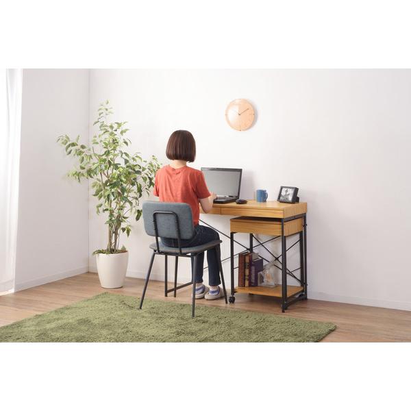 デスクワゴン END-330 サイドチェスト キャスター付きワゴン サイドテーブル 引出し付き ナイトテーブル | 東谷 | 16