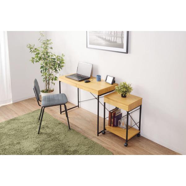 デスクワゴン END-330 サイドチェスト キャスター付きワゴン サイドテーブル 引出し付き ナイトテーブル | 東谷 | 17