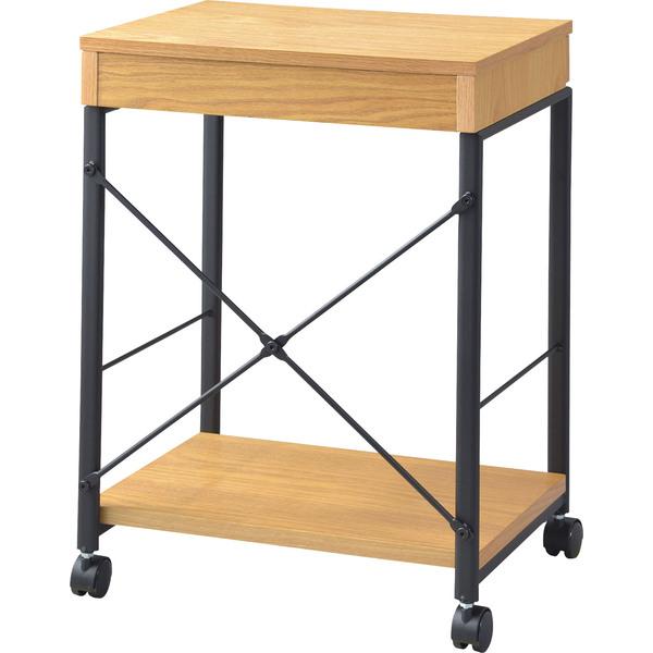 デスクワゴン END-330 サイドチェスト キャスター付きワゴン サイドテーブル 引出し付き ナイトテーブル | 東谷 | 05