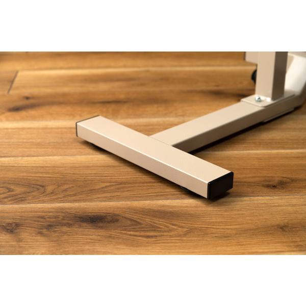 昇降サイドテーブル END-404 サイドテーブル テーブル キャスター付き 無段階調整 スタンディングデスク デスク 作業用 作業テーブル | 東谷 | 19