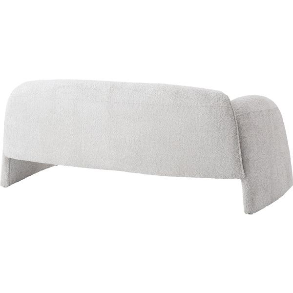 ソファ EYS-11 ソファー ブークレ素材 ライトグレー 2人掛け 二人用 2P モダン おしゃれ 完成品 ファミリー 【送料別途見積】 | 東谷 | 04